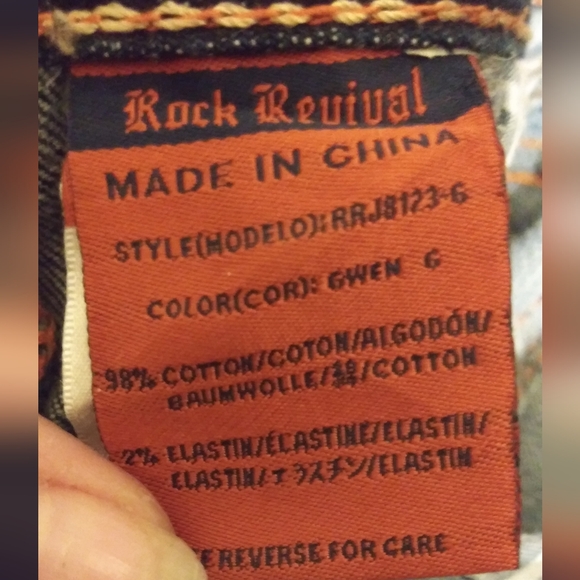 Rock Revival Womens Designer Jeans - Picture 6 of 12